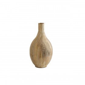 Vaso Romimex Beige Alluminio 23 x 43 x 23 cm