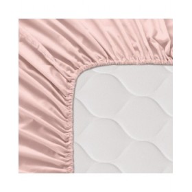 Lenzuolo con angoli HappyFriday BASIC Rosa chiaro 140 x 200 x 32 cm
