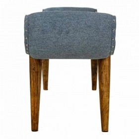 Panca Alexandra House Living Tela Legno di mango 51 x 38 x 125 cm