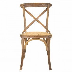 Sedia da Sala da Pranzo Alexandra House Living Marrone 42 x 88 x 44 cm