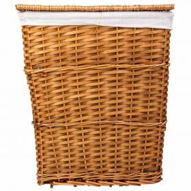 Cesto per i Panni Sporchi Alexandra House Living Marrone 36 x 54 x 45 cm 37 x 28 x 46 cm 30 x 22 x 38 cm 3 Pezzi