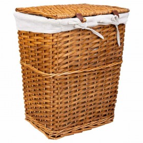 Cesto per i Panni Sporchi Alexandra House Living Marrone 36 x 54 x 45 cm 37 x 28 x 46 cm 30 x 22 x 38 cm 3 Pezzi