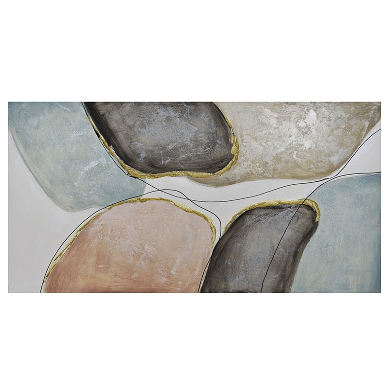Quadro a Olio Romimex Tela Astratto 60 x 120 x 3 cm