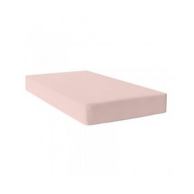 Lenzuolo con angoli aderenti HappyFriday BASIC Rosa chiaro 105 x 200 x 32 cm