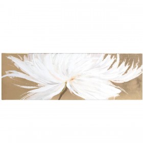 Quadro a Olio Romimex Tela Fiori 150 x 50 x 4 cm