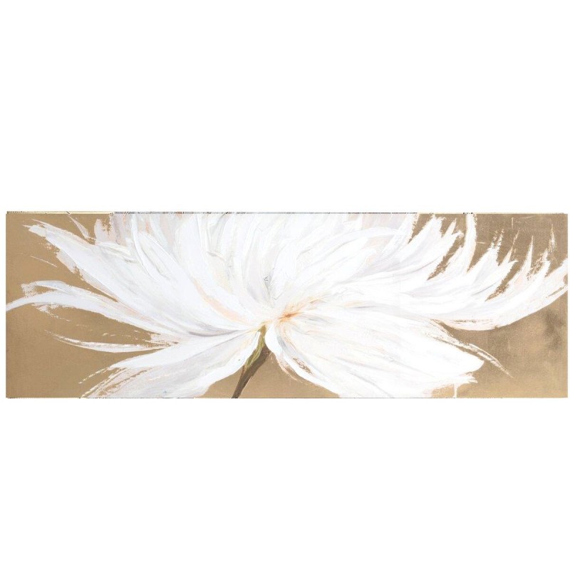 Quadro a Olio Romimex Tela Fiori 150 x 50 x 4 cm