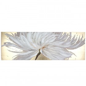 Quadro a Olio Romimex Tela Fiori 150 x 50 x 4 cm
