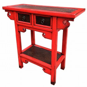 Ingresso Alexandra House Living Rosso 35 x 80 x 85 cm
