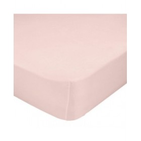 Lenzuolo con angoli aderenti HappyFriday BASIC Rosa chiaro 105 x 200 x 32 cm