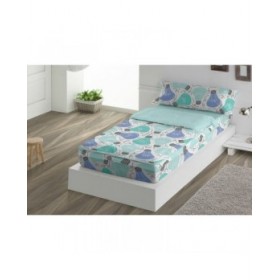 Copripiumone a sacco con Piumone Pierre Cardin IDEAS Azzurro