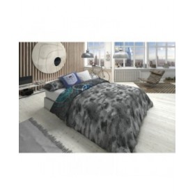 Set di copripiumino Lois ORLANDO P. Grigio Ala francese 2 Pezzi