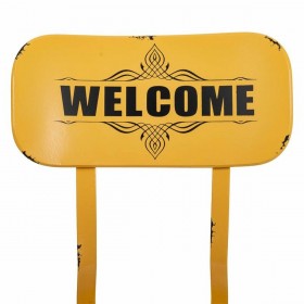Sgabello Alexandra House Living Giallo Ferro 40 x 100 x 46 cm