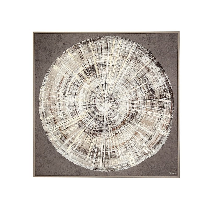 Quadro a Olio Romimex PVC Tela Astratto 100 x 100 x 3 cm