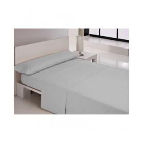 Set di Lenzuola Carla Rubini DENVER Grigio Singolo