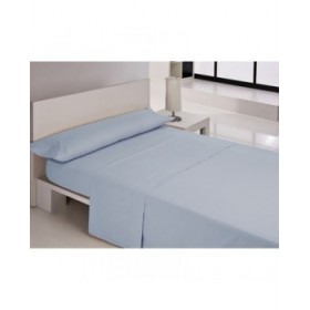Set di Lenzuola Carla Rubini DENVER Azzurro Osimano