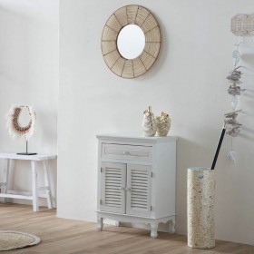 Specchio da parete Alexandra House Living Marrone 3 x 61 x 61 cm Cerchi