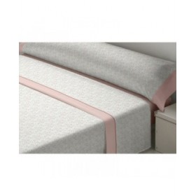 Set di Lenzuola D'Or LAVANDA Rosa Ala francese Franela