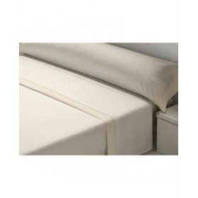 Set di Lenzuola D'Or CEBRA Beige Piazza e mezza Franela