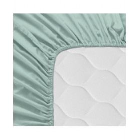 Lenzuolo con angoli HappyFriday BASIC KIDS Verde 70 x 140 x 14 cm