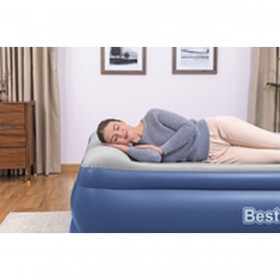 Bestway Letto Doppio con Motore 203x193x56 cm Gonfiabile e Campeggio 67692