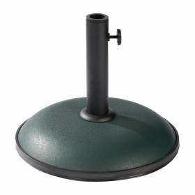 Marbueno Base Ombrellone Rotonda Cemento 36x29,5 cm 11KG Verde Giardino 10443