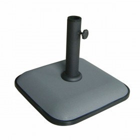 Marbueno Base Ombrellone Quadrato Cemento 35X35X5,2 cm 11KG Grigio Giardino 10454