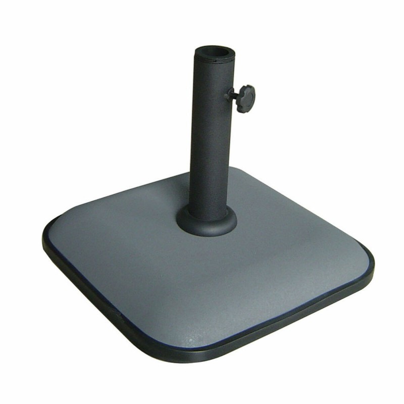 Marbueno Base Ombrellone Quadrato Cemento 35X35X5,2 cm 11KG Grigio Giardino 10454