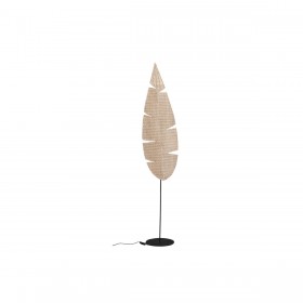 Lampada da Terra Romimex Naturale 35 x 180 x 5 cm Foglia della pianta