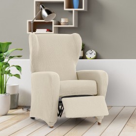 Copridivano poltrona con gambe separate Eysa ULISES Bianco 90 x 100 x 75 cm