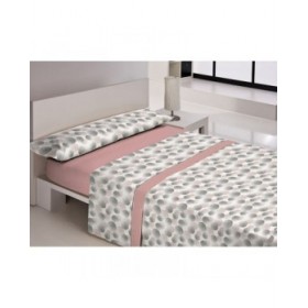 Set di Lenzuola Libela PIRINE LUARCA Rosa Ala francese