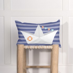 Fodera per cuscino HappyFriday Sailor Multicolore 50 x 30 cm