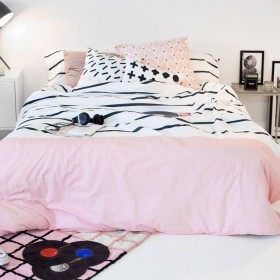 Copripiumino HappyFriday BLANC Multicolore Ala francese 220 x 220 cm 28 x 4 x 38 cm