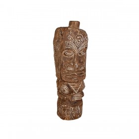 Scultura Romimex Naturale Legno di Java 30 x 150 x 25 cm Tribale
