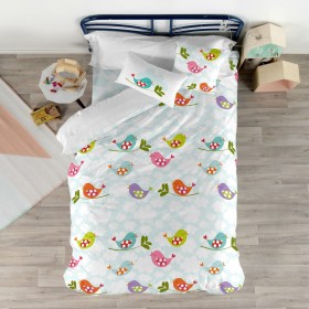 Lenzuolo con angoli HappyFriday MR FOX Multicolore 105 x 200 x 32 cm