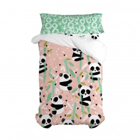 Lenzuolo con angoli HappyFriday MOSHI MOSHI Multicolore 105 x 200 x 32 cm