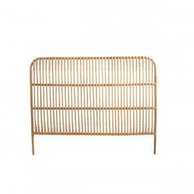 Testiera del Letto Romimex Naturale Rattan 160 x 150 x 5 cm
