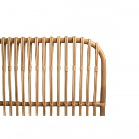 Testiera del Letto Romimex Naturale Rattan 160 x 150 x 5 cm