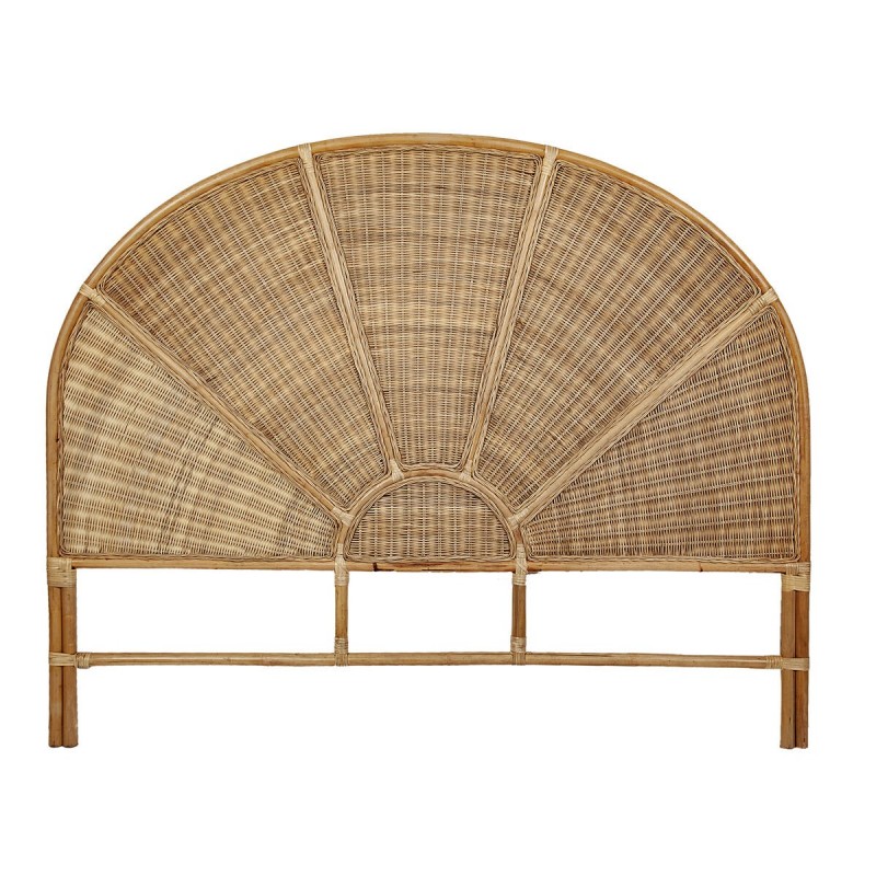 Testiera del Letto Romimex Naturale Rattan 160 x 160 x 5 cm