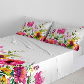 Lenzuolo Superiore HappyFriday Cassia Multicolore 180 x 270 cm
