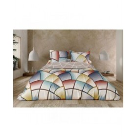 Copripiumino Pierre Cardin Lucas Marrone 144 Fili 150 x 230 cm