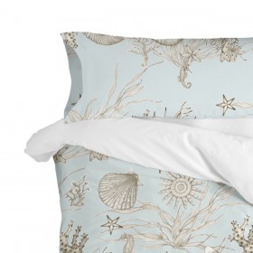 Federa HappyFriday Coral reef Multicolore 45 x 155 cm
