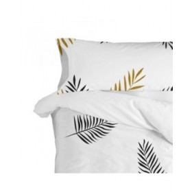 Federa HappyFriday Blanc Foliage Multicolore 45 x 125 cm