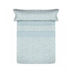 Set di Lenzuola Tejidos Reina Azzurro Singolo