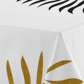 Tovaglia HappyFriday Blanc Foliage Multicolore 145 x 250 cm
