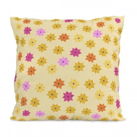 Federa HappyFriday Mr Fox Long Braid Multicolore 80 x 80 cm