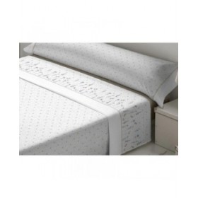 Set di Lenzuola Tejidos Reina Nicola Bianco Avorio Osimano