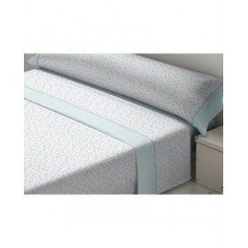 Set di Lenzuola Tejidos Reina Desire Bianco Verde Osimano