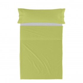 Set di Lenzuola HappyFriday BASIC KIDS Verde Singolo 2 Pezzi