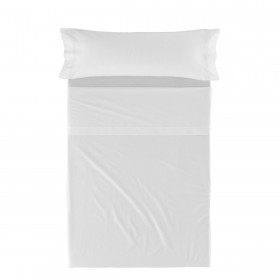 Set di Lenzuola HappyFriday BASIC KIDS Bianco Singolo 180 x 270 cm 2 Pezzi