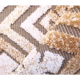 Tappeto Romimex Beige Dorato 133 x 190 x 2 cm